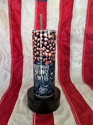 Nightmare before Coffee 20oz Tumbler